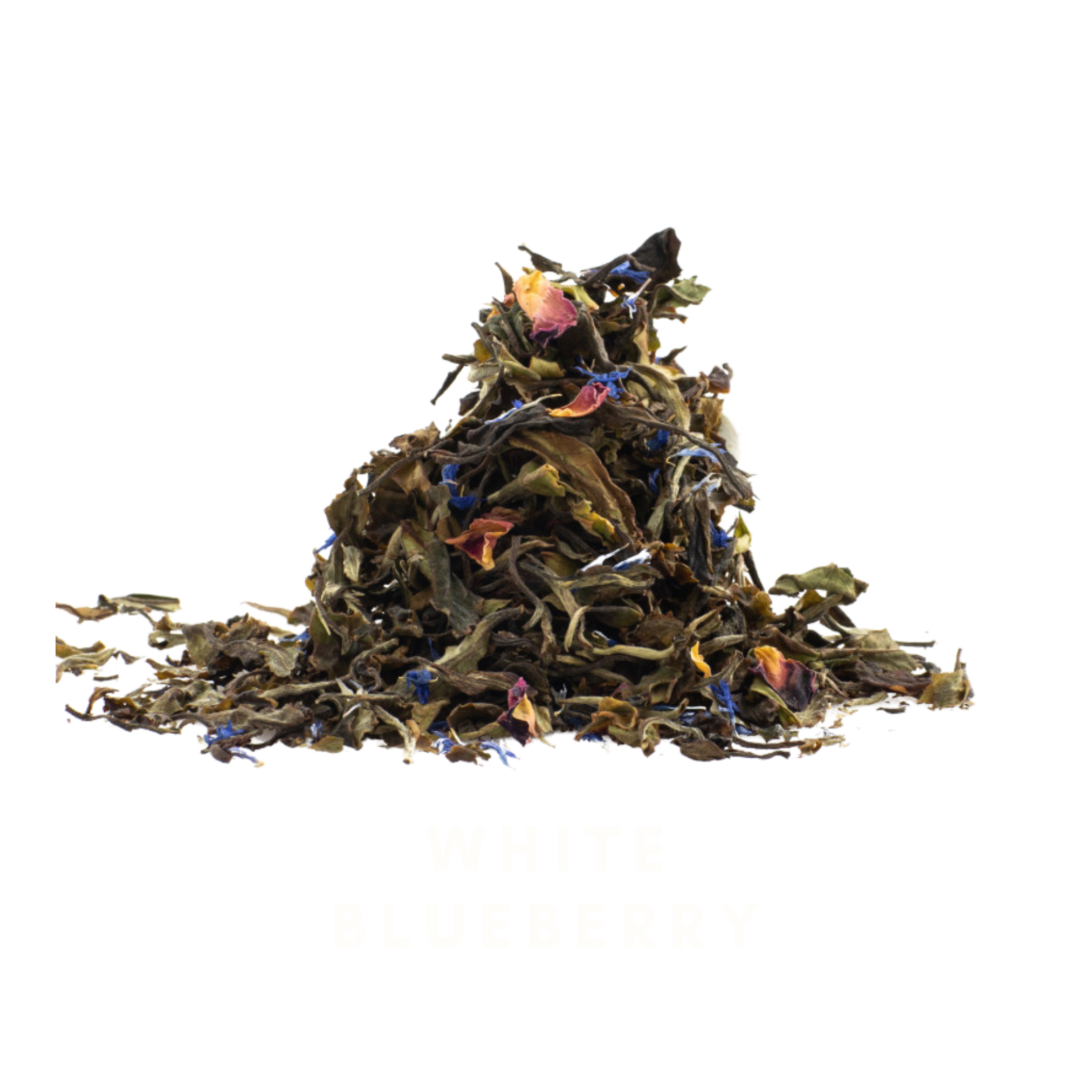 White blueberry tee